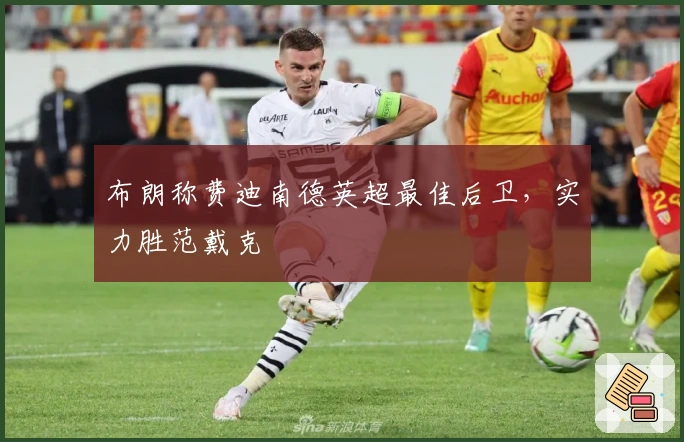 布朗称费迪南德英超最佳后卫，实力胜范戴克